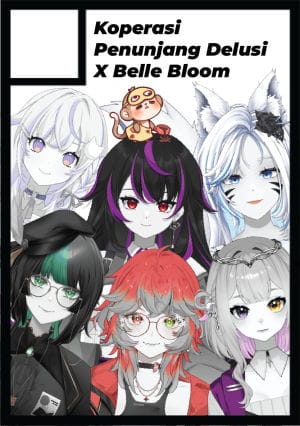 Koperasi Pencari Delusi x Belle Bloom circle cut